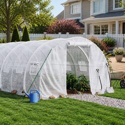 Versatile 60 m² Greenhouse for Home and Garden