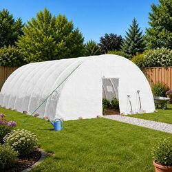 Practical 36m² Greenhouse for Home Use