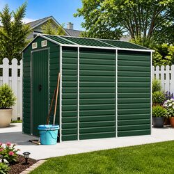 Practical Garden Shed for Outdoor Use: 191x215x198 cm