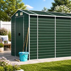 Practical Garden Shed 191x640x198 cm for Your Yard