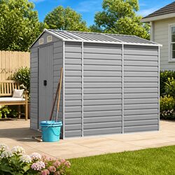 Practical Garden Shed for Tools and Equipment 191x215x198cm