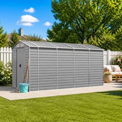 Functional Outdoor Shed for Garden Tools and Equipment