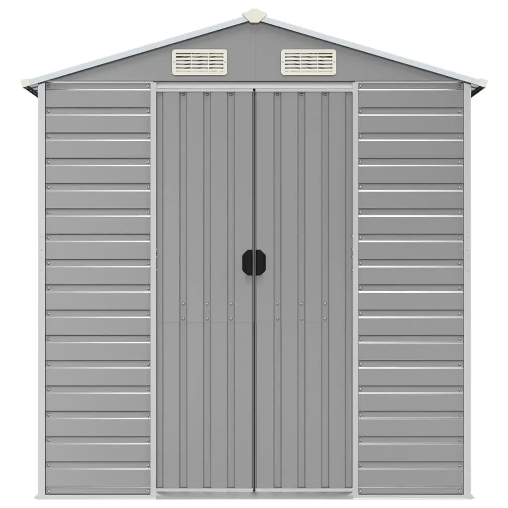 Grey Garden Shed for Essential Outdoor Storage