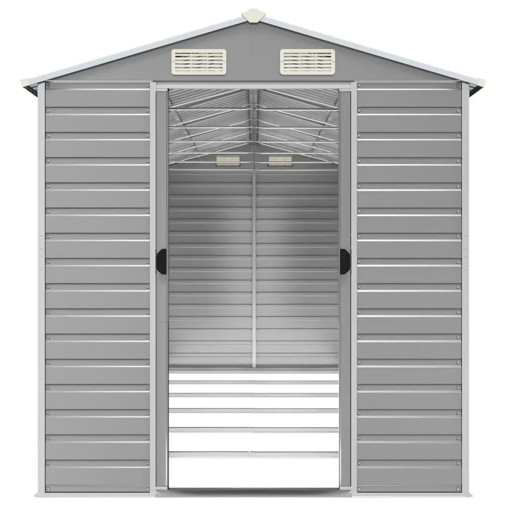Grey Garden Shed for Essential Outdoor Storage