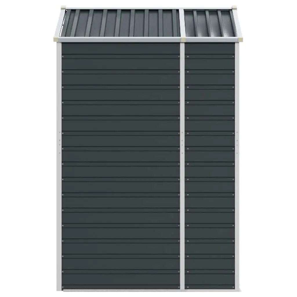 Anthracite Garden Shed 191x130x198 cm for Home Use