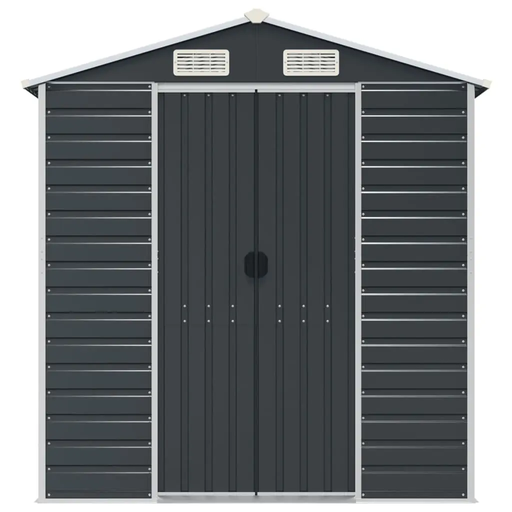 Anthracite Shed for Tool and Equipment Storage