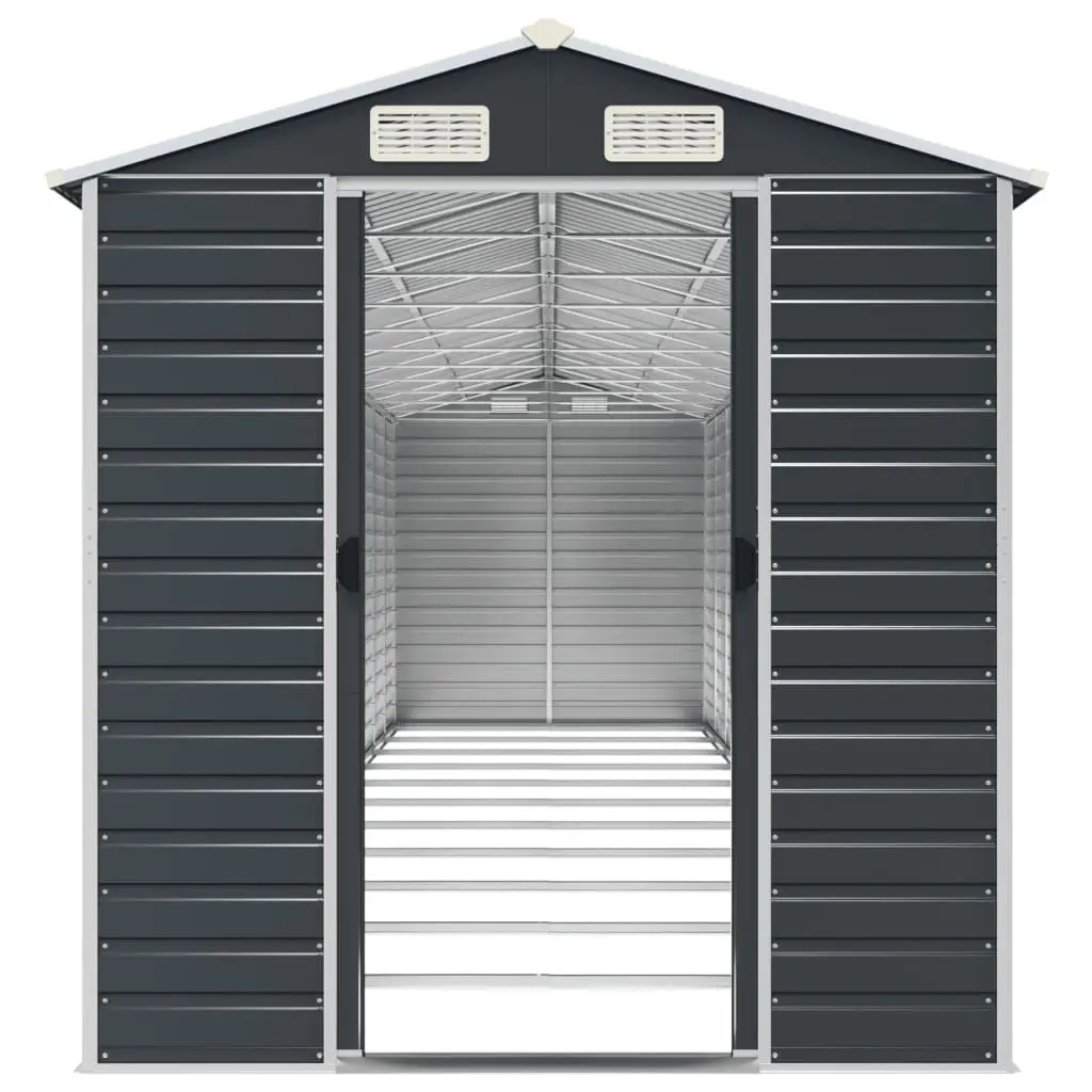 Anthracite Shed for Tool and Equipment Storage