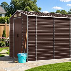 Practical Garden Shed for Your Outdoor Storage Needs 191x725x198 cm