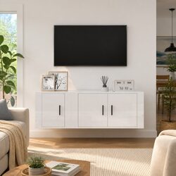 Versatile Wall-Mounted TV Cabinet Set for Every Room