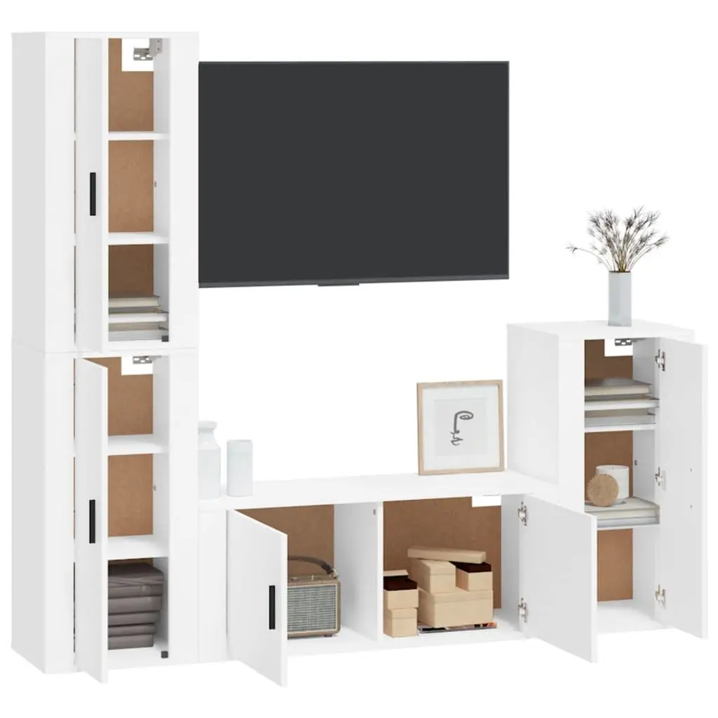 Wall-Mounted TV Cabinet for Organized Living
