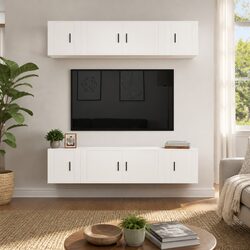 Practical Wall-Mounted TV Cabinet Set for Your Home