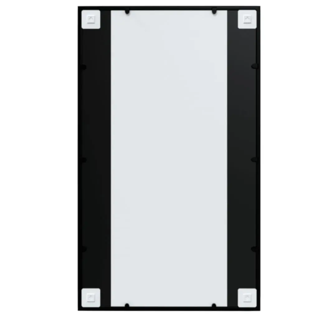3-Piece Black Wall Mirrors for Home Use
