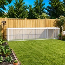 Practical Chicken Cage for Secure Outdoor Use