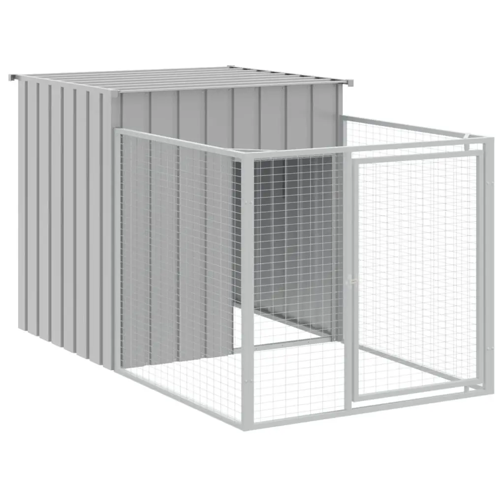 Outdoor Dog House with Extended Run