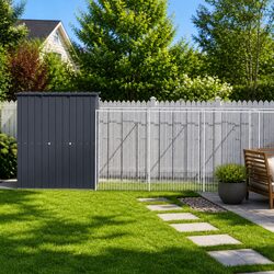 Practical Dog House with Run for Your Home