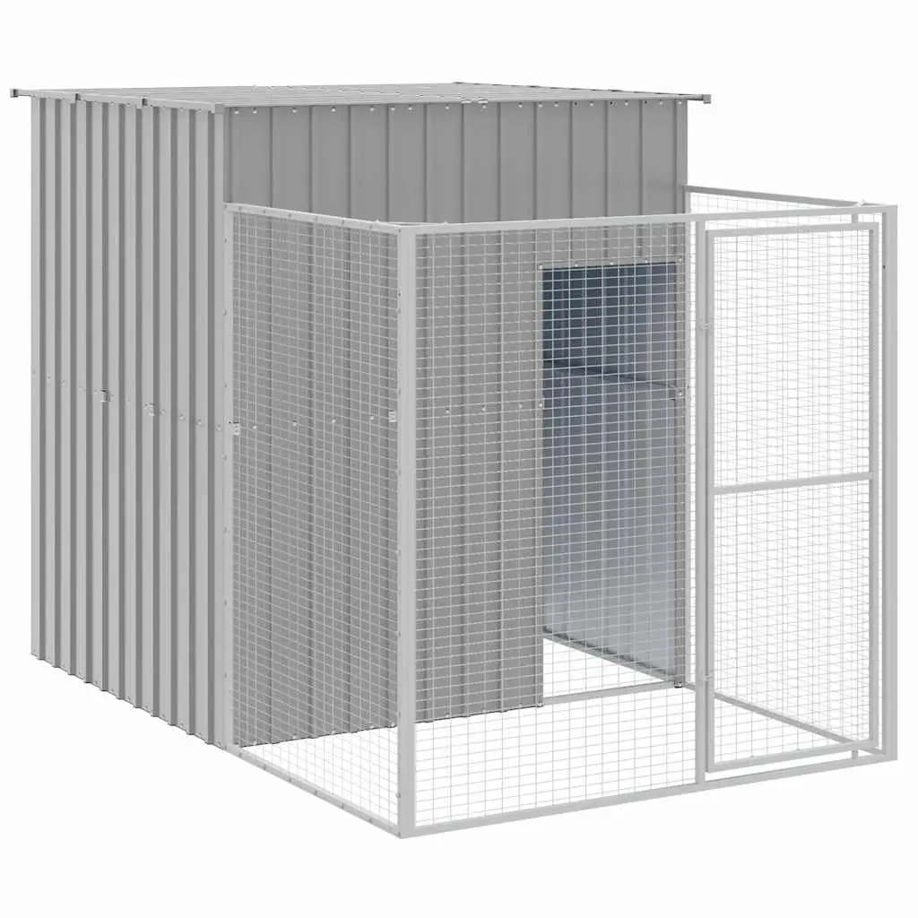 Outdoor Dog House with Protective Roof