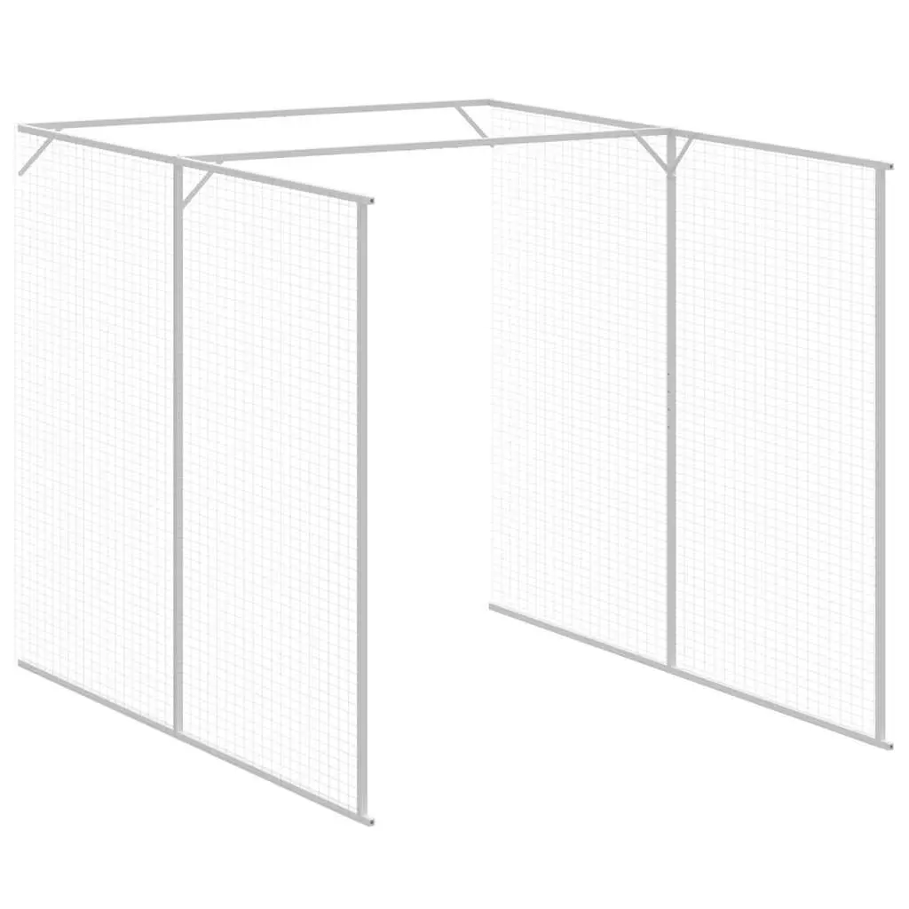 Outdoor Dog House with Protective Roof