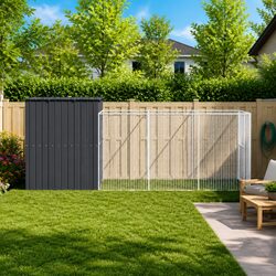 Versatile Dog House with Extended Run for Your Pet