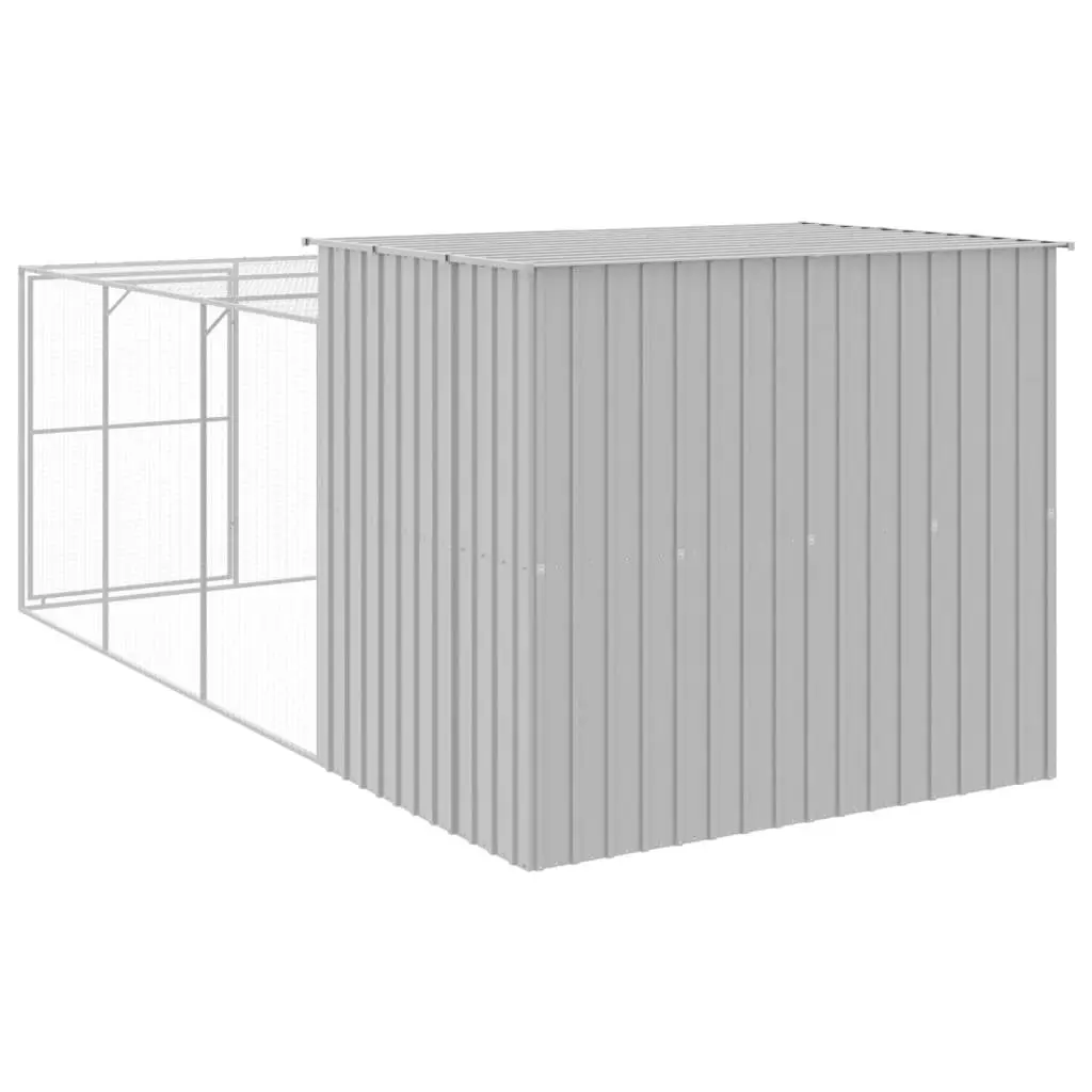Outdoor Dog House with Extended Run for Pets