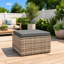 Practical Garden Footrest Ottoman for Comfortable Outdoor Living