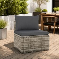 Practical Grey Garden Sofa for Any Outdoor Setting