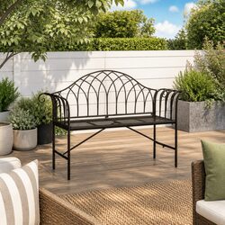 Perfect Addition: 2-Seater Garden Bench for Relaxation
