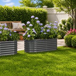 Versatile Raised Garden Bed for Patios and Balconies