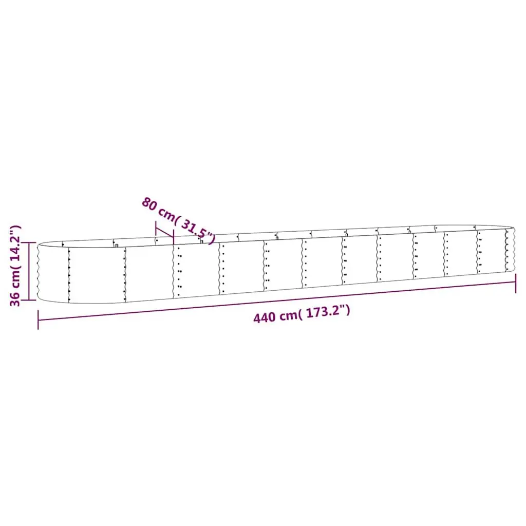 Raised Bed Planter for Home Gardening