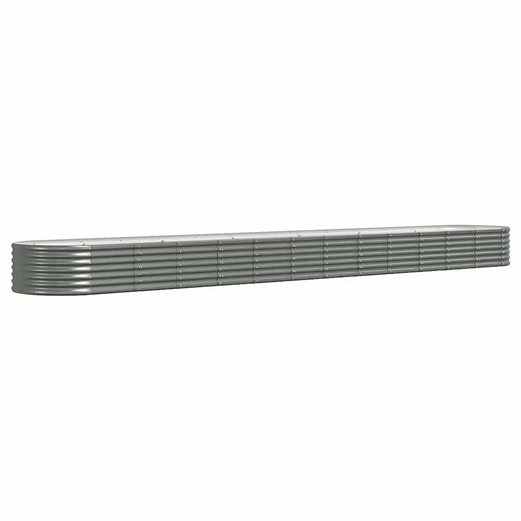Galvanised Steel Planter for Outdoor Gardens