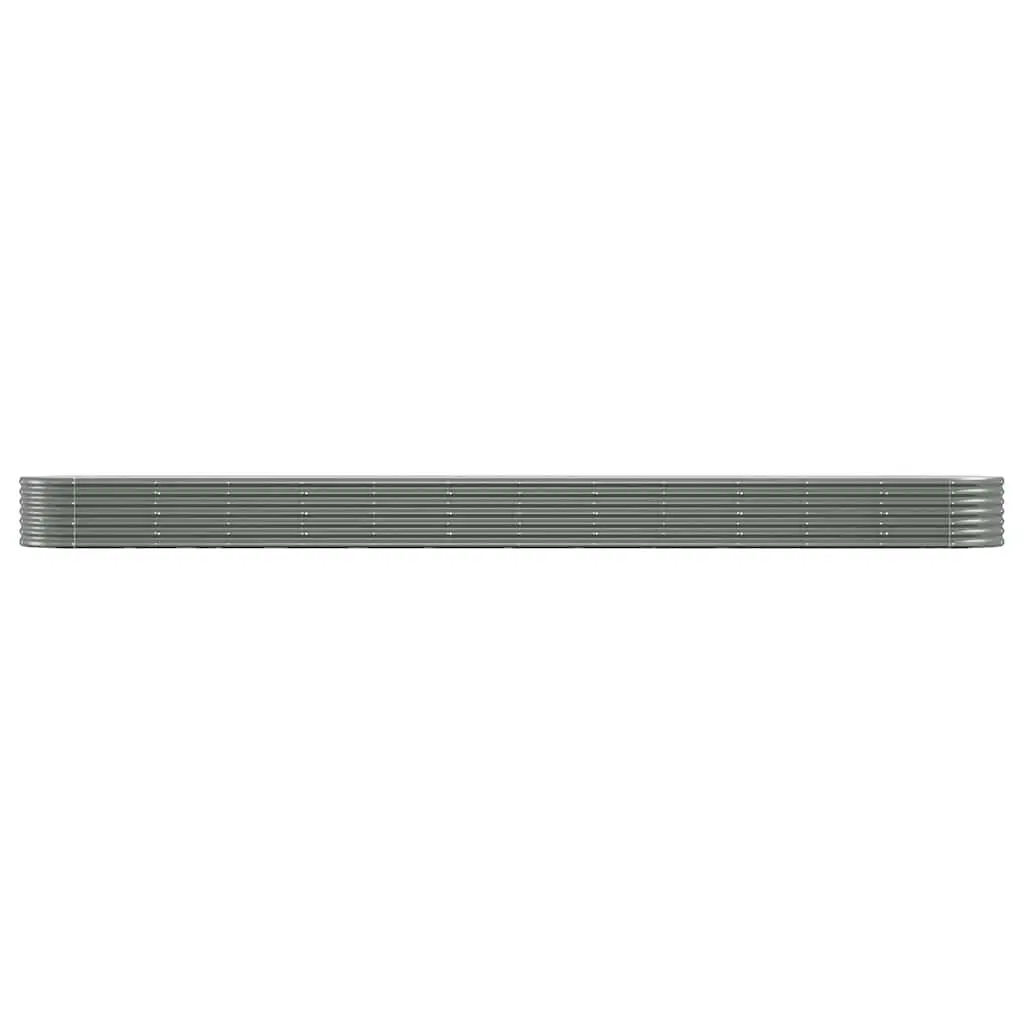 Galvanised Steel Planter for Outdoor Gardens