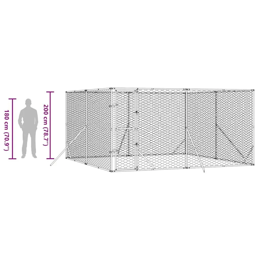 Outdoor Dog Kennel for Secure Pet Play