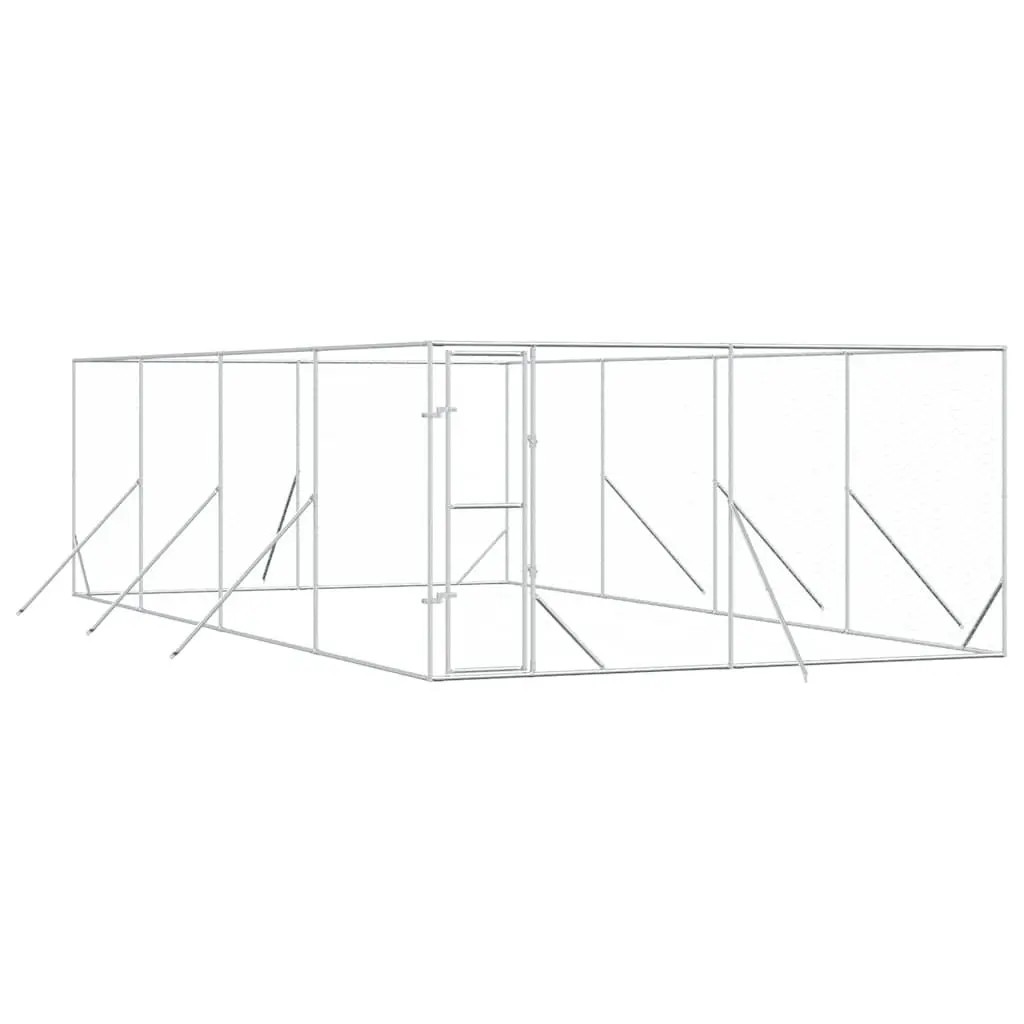 Outdoor Dog Kennel Run 4x8x2m