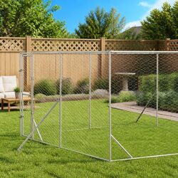 A Practical Outdoor Kennel for Dogs and Small Animals