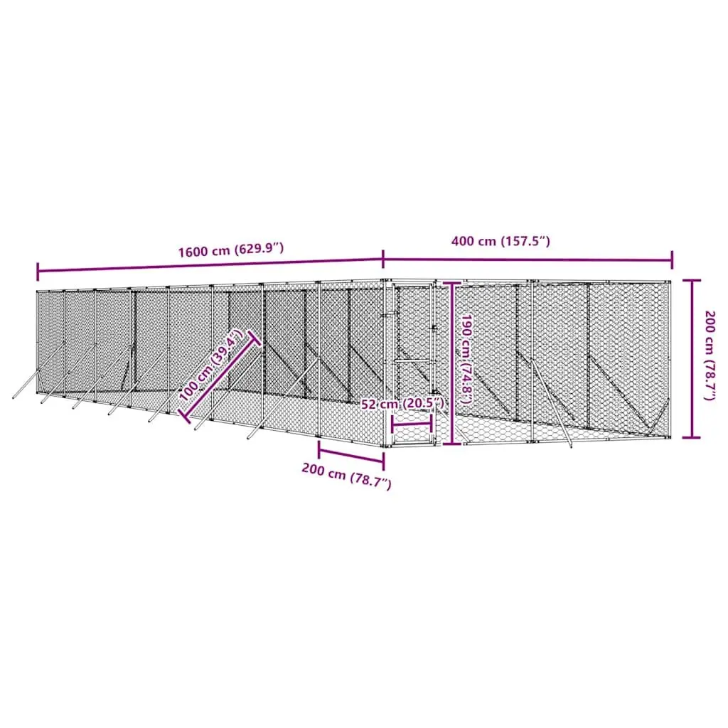 Outdoor Kennel for Dogs and Small Animals