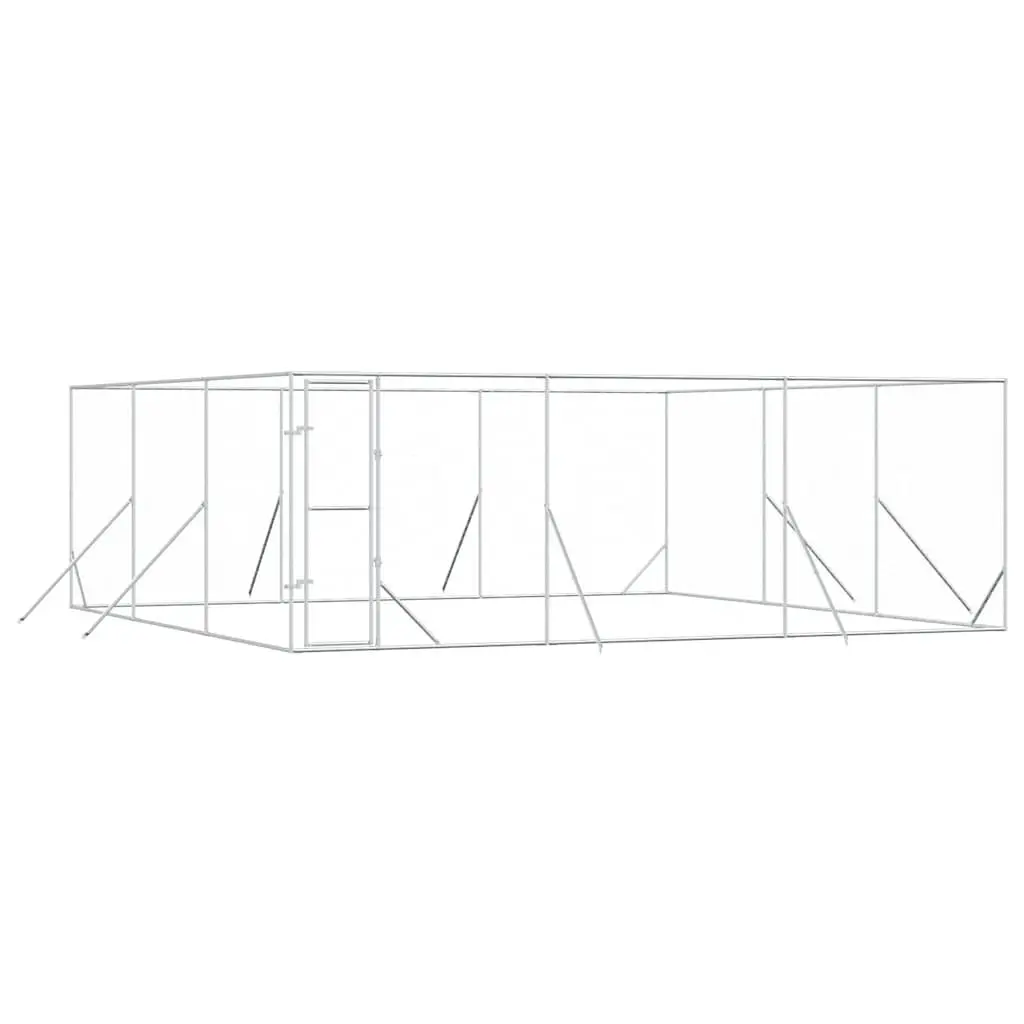 6x6x2 m Dog Kennel for Safe Outdoor Enclosure