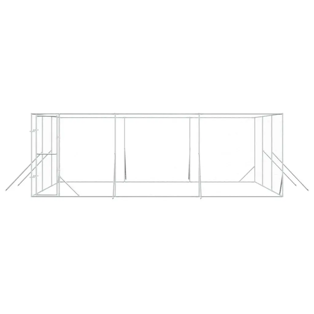 6x6x2 m Dog Kennel for Safe Outdoor Enclosure