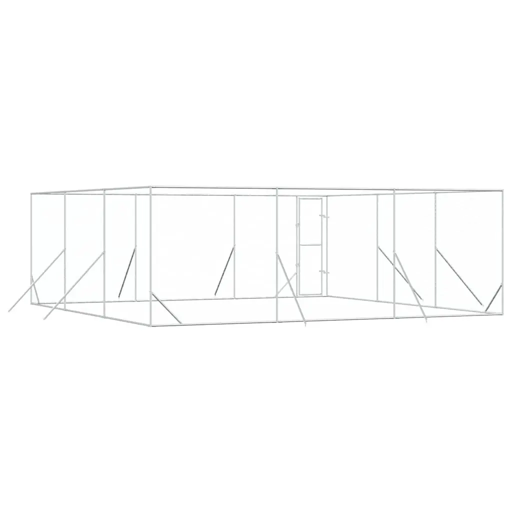 6x6x2 m Dog Kennel for Safe Outdoor Enclosure