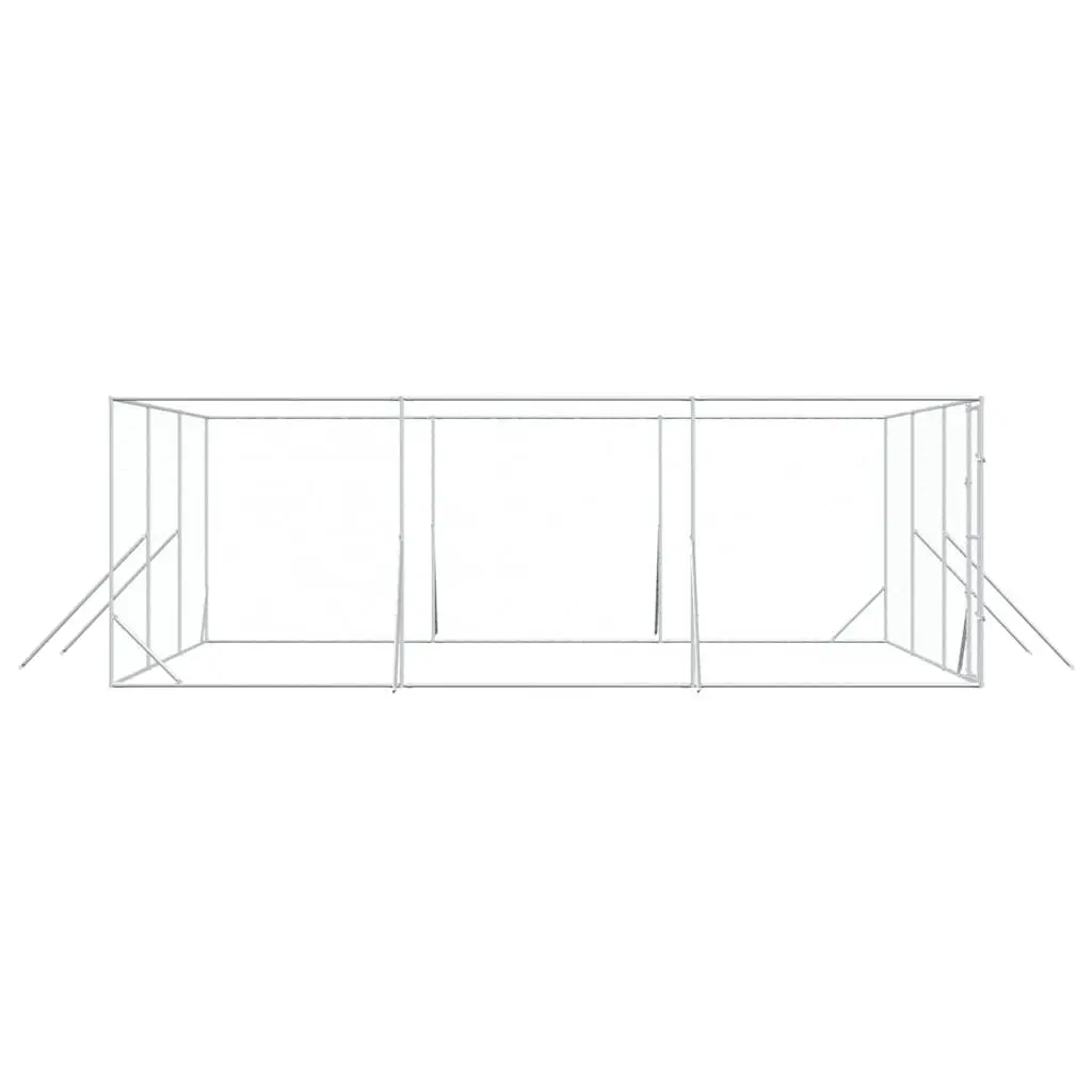 6x6x2 m Dog Kennel for Safe Outdoor Enclosure
