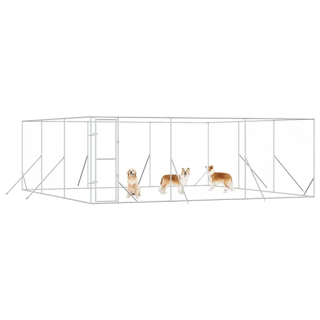 6x6x2 m Dog Kennel for Safe Outdoor Enclosure