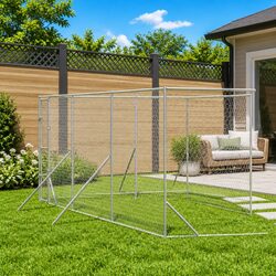 Versatile 6x14x2m Outdoor Kennel for Pets and Small Animals