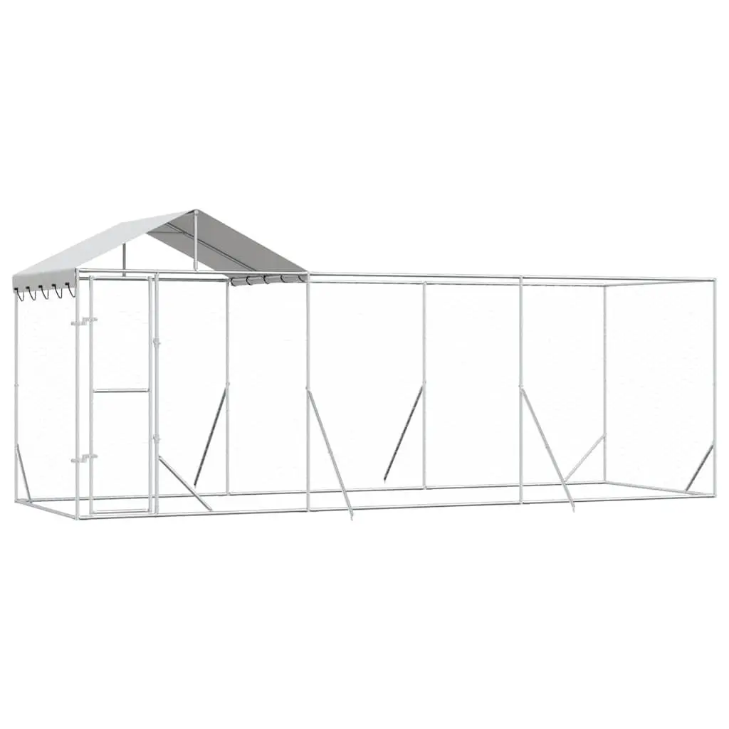 Outdoor Dog Kennel 6x2x2.5m for Various Pets