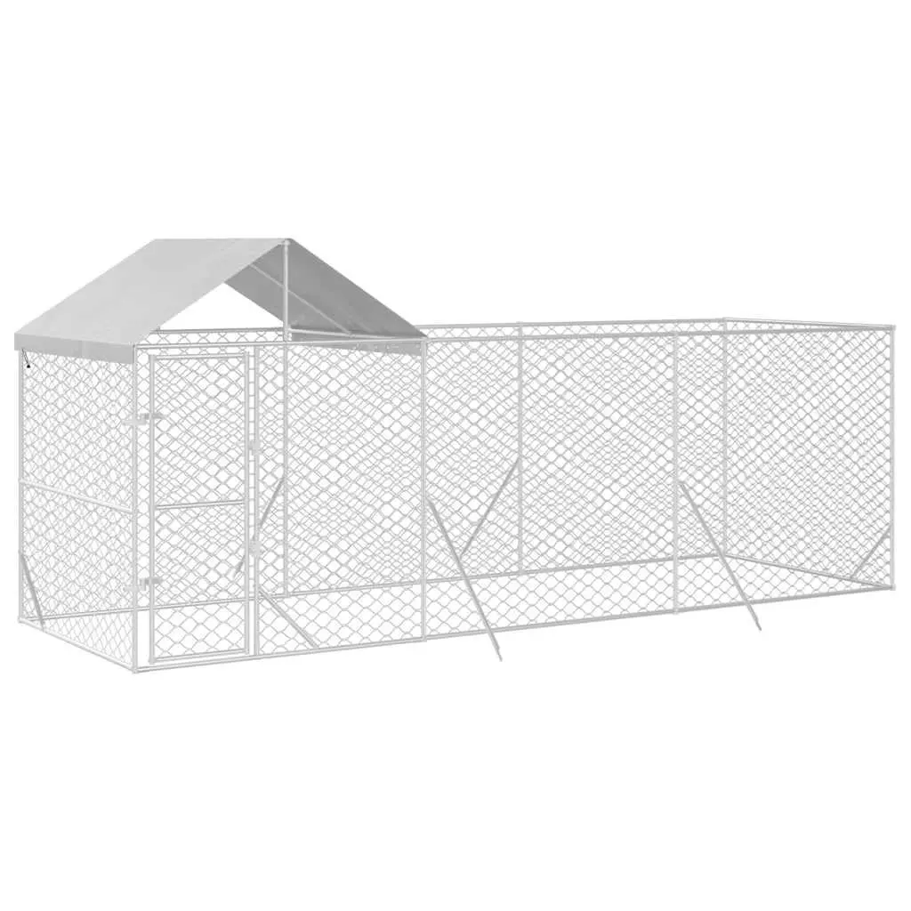 Outdoor Dog Kennel 6x2x2.5m for Various Pets