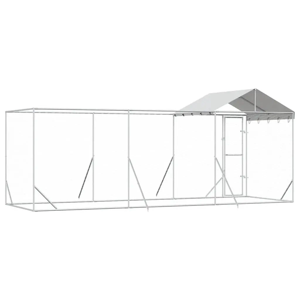 Outdoor Dog Kennel 6x2x2.5m for Various Pets