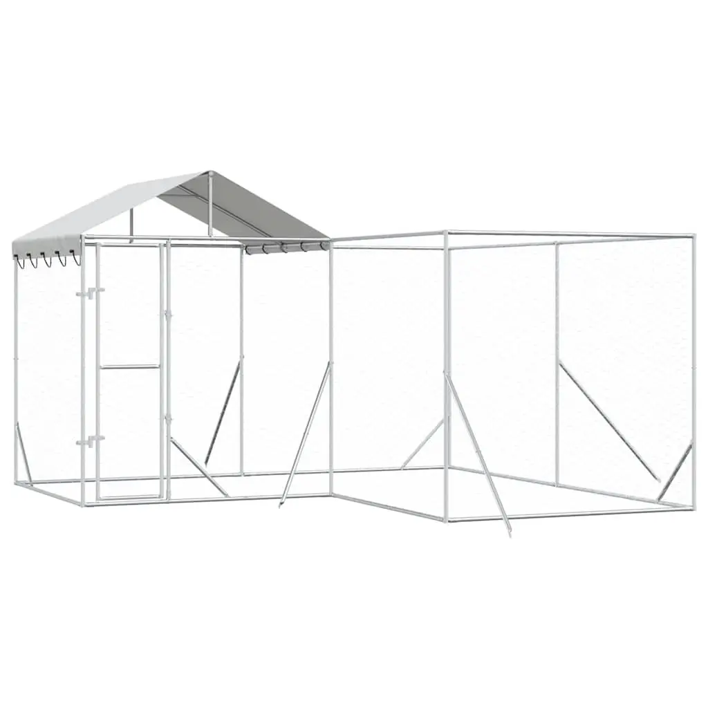Outdoor Dog Kennel for Various Pets 4x4x2.5m