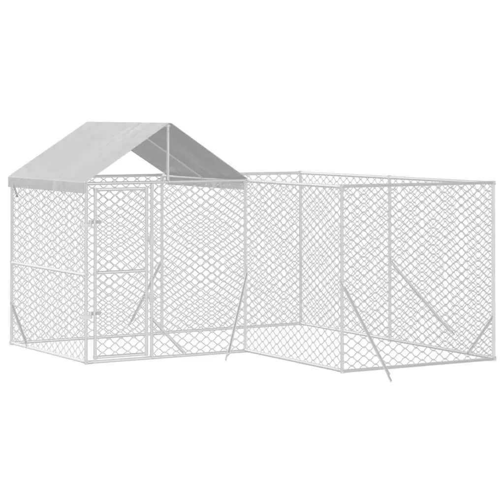 Outdoor Dog Kennel for Various Pets 4x4x2.5m