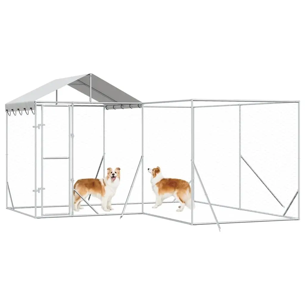 Outdoor Dog Kennel for Various Pets 4x4x2.5m