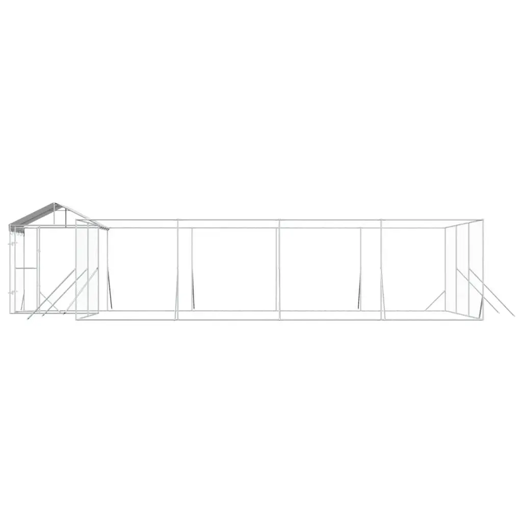 Outdoor Kennel with Roof for Small Animals