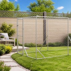 Versatile Outdoor Kennel for Dogs and Small Animals 2x6x2.5m