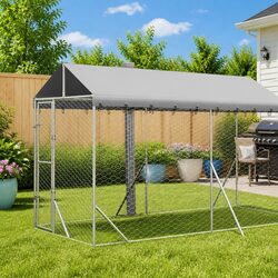 Perfect Outdoor Kennel for Pets to Exercise Safely
