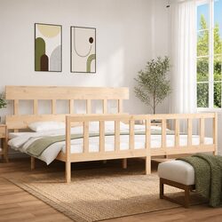 Functional King Bed Frame for Your Cozy Bedroom Space